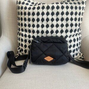 MZ Wallace Small Bowery Quilted Crossbody Bag black